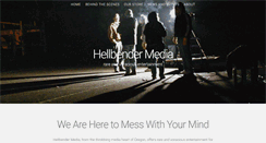 Desktop Screenshot of hellbendermedia.com